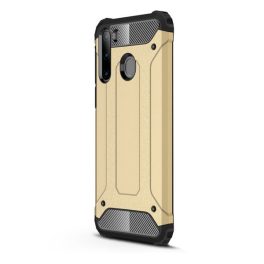 Defender szilikon telefonvédő (ütésállóság, légpárnás sarok, fémhatás) ARANY   Defender szilikon telefonvédő (ütésállóság, légpárnás sarok, fémhatás) ARANY
