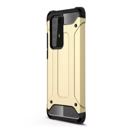   Defender szilikon telefonvédő (ütésállóság, légpárnás sarok, fémhatás) ARANY