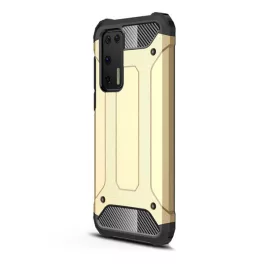   Defender szilikon telefonvédő (ütésállóság, légpárnás sarok, fémhatás) ARANY