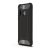 Defender szilikon telefonvédő (ütésállóság, légpárnás sarok, fémhatás) FEKETE