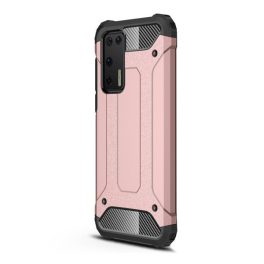 Defender szilikon telefonvédő (ütésállóság, légpárnás sarok, fémhatás) ROZÉARANY   Defender szilikon telefonvédő (ütésállóság, légpárnás sarok, fémhatás) ROZÉARANY
