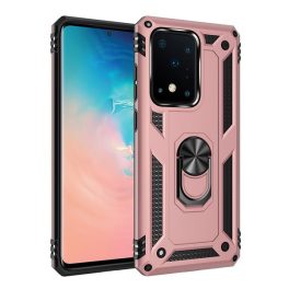Defender szilikon telefonvédő (ütésállóság, tartógyűrű, mágneses) ROZÉARANY   Defender szilikon telefonvédő (ütésállóság, tartógyűrű, mágneses) ROZÉARANY