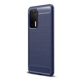 Szilikon telefonvédő (ütésállóság, légpárnás sarok, szálcsiszolt, karbon minta) SÖTÉTKÉK   Szilikon telefonvédő (ütésállóság, légpárnás sarok, szálcsiszolt, karbon minta) SÖTÉTKÉK
