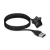 Töltőkábel USB (100cm) FEKETE