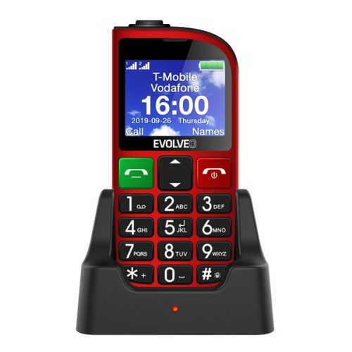 EVOLVEO EP-800 EasyPhone FM (Dualsim) PIROS