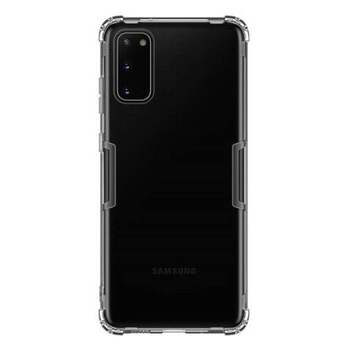 NILLKIN NATURE szilikon telefonvédő (ütésállóság, légpárnás sarok, 0.6mm, ultravékony) SZÜRKE