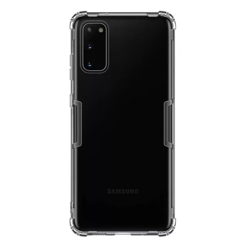 NILLKIN NATURE szilikon telefonvédő (ütésállóság, légpárnás sarok, 0.6mm, ultravékony) SZÜRKE