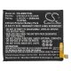 CAMERON SINO Li-Polymer akku (3.85V/2850mAh, Gigaset V30145-K1310-X465 kompatibilis) FEKETE