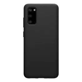   NILLKIN FLEX PURE szilikon telefonvédő (ultravékony, környezetbarát, mikrofiber plüss belső, matt) FEKETE