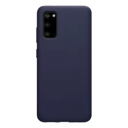   NILLKIN FLEX PURE szilikon telefonvédő (ultravékony, környezetbarát, mikrofiber plüss belső, matt) SÖTÉTKÉK