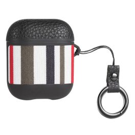   HOCO WB17 szilikon tok (karabíner) FEKETE/PIROS Apple AirPods/AirPods 2