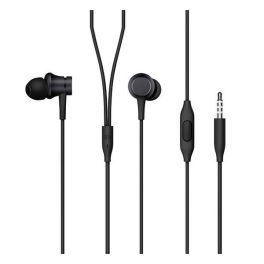 XIAOMI IN EAR fülhallgató SZTEREO (3.5mm jack, mikrofon, felvevő gomb) FEKETE   XIAOMI IN EAR fülhallgató SZTEREO (3.5mm jack, mikrofon, felvevő gomb) FEKETE