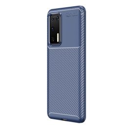 Szilikon telefonvédő (ütésállóság, légpárnás sarok, karbon minta) SÖTÉTKÉK   Szilikon telefonvédő (ütésállóság, légpárnás sarok, karbon minta) SÖTÉTKÉK