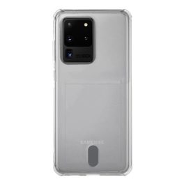 Szilikon telefonvédő (ütésállóság, légpárnás sarok, kártyazseb) ÁTLÁTSZÓ   Szilikon telefonvédő (ütésállóság, légpárnás sarok, kártyazseb) ÁTLÁTSZÓ