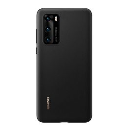 HUAWEI műanyag telefonvédő (bőr hatású hátlap) FEKETE HUAWEI műanyag telefonvédő (bőr hatású hátlap) FEKETE