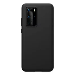   NILLKIN FLEX PURE szilikon telefonvédő (ultravékony, környezetbarát, mikrofiber plüss belső, matt) FEKETE