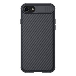 NILLKIN CAMSHIELD PRO szilikon telefonvédő (ütésállóság, kameravédő, csíkos) FEKETE   NILLKIN CAMSHIELD PRO szilikon telefonvédő (ütésállóság, kameravédő, csíkos) FEKETE