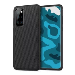 Szilikon telefonvédő (ütésállóság, csíkos) FEKETE