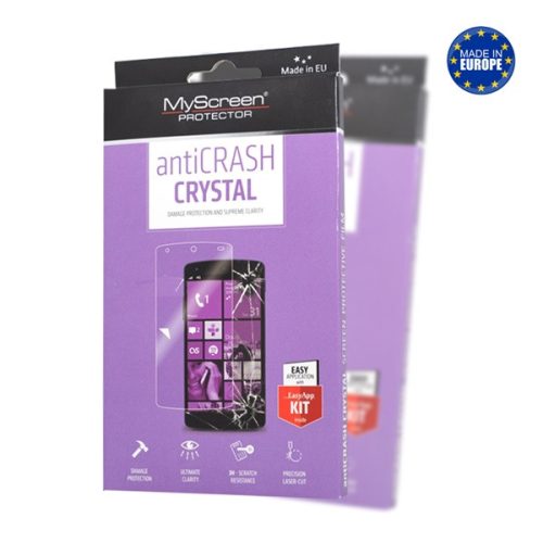 MYSCREEN ANTI CRASH képernyővédő fólia (3H) ÁTLÁTSZÓ