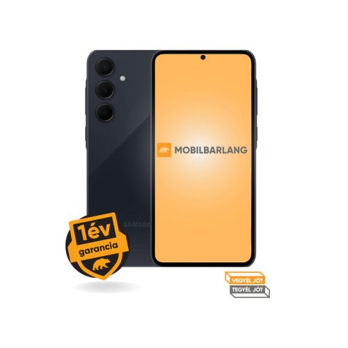 Samsung Galaxy A35 5G 128 GB tárhellyel kiváló állapotban, 1 év garanciával!