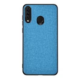   Szilikon telefonvédő (ütésállóság, textil hátlap) VILÁGOSKÉK