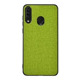   Szilikon telefonvédő (ütésállóság, textil hátlap) VILÁGOSZÖLD