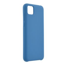 Szilikon telefonvédő (matt, mikrofiber plüss karcolásmentesítő belső, prémium) SÖTÉTKÉK   Szilikon telefonvédő (matt, mikrofiber plüss karcolásmentesítő belső, prémium) SÖTÉTKÉK