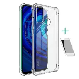   IMAK szilikon telefonvédő (ütésállóság, légpárnás sarok + képernyővédő fólia) ÁTLÁTSZÓ