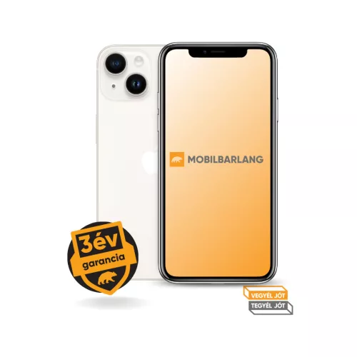 Apple iPhone 14 Plus 256GB tárhellyel újszerű állapotban, egyedülállóan hosszú 3 év garanciával!