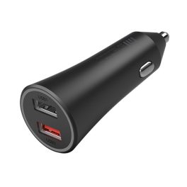   XIAOMI MI CAR autós töltő 2 USB aljzat (37W, gyorstöltő) FEKETE