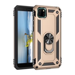 Defender szilikon telefonvédő (ütésállóság, tartógyűrű, mágneses) ARANY   Defender szilikon telefonvédő (ütésállóság, tartógyűrű, mágneses) ARANY