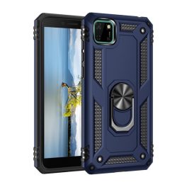 Defender szilikon telefonvédő (ütésállóság, tartógyűrű, mágneses) SÖTÉTKÉK   Defender szilikon telefonvédő (ütésállóság, tartógyűrű, mágneses) SÖTÉTKÉK