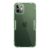NILLKIN NATURE szilikon telefonvédő (ütésállóság, légpárnás sarok, 0.6mm, ultravékony) SÖTÉTZÖLD