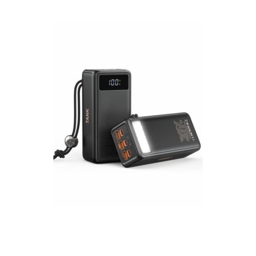 Veger Tank Boost (5001C) PD 130W Power Bank 56000 MAH- Fekete	