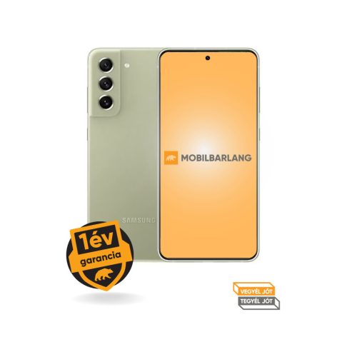 Samsung Galaxy S21 FE 5G 128GB tárhellyel újszerű állapotban, 1 év garanciával!